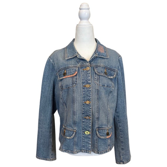 Y2K Bisou Bisou Jean Jacket