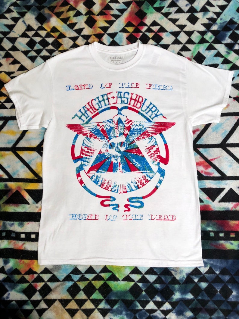 Haight Ashbury Home Of The Dead Tee Etsy