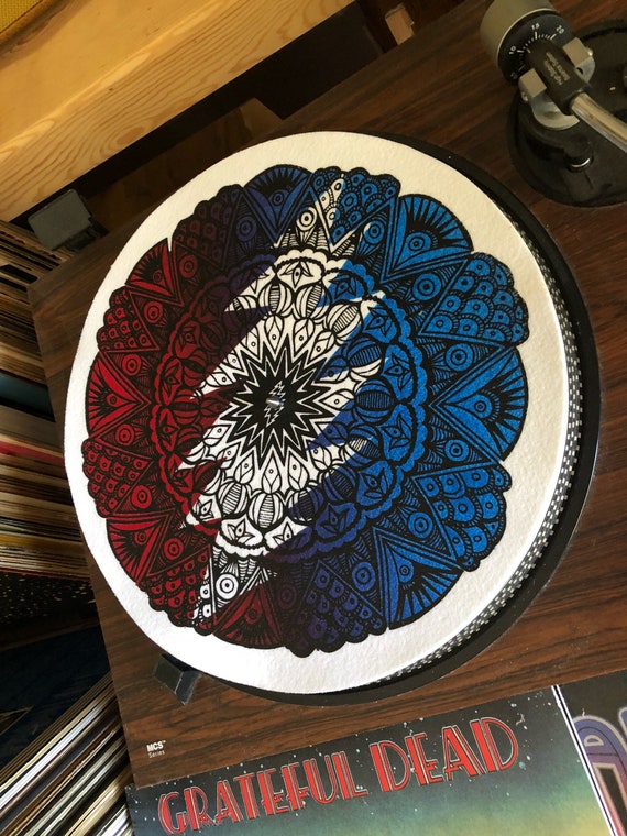 Grateful Dead Mandala Recore Mat | Etsy