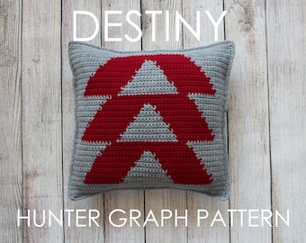 Gaming Graph Pillow - PATTERN ONLY