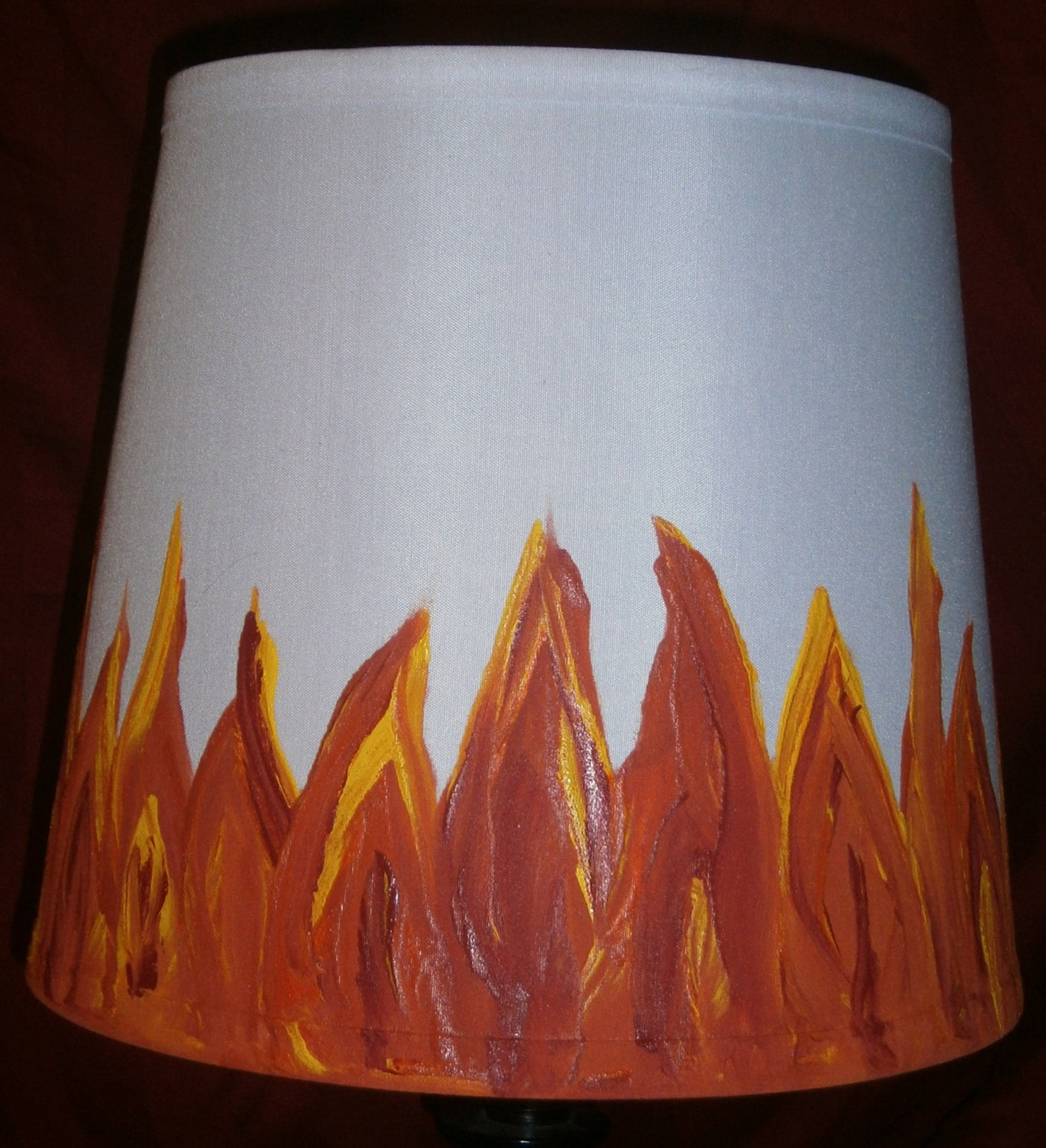 Firefighter/flames Lamp Shade Etsy