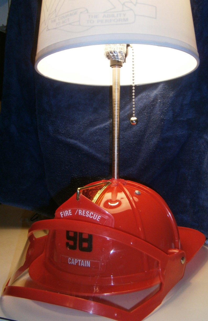 Firefighter Helmet Lamp Base