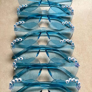 Backstreet Boys Las Vegas Heart Sunglasses I BSB Name Bead Sunnies I Concert Accessories