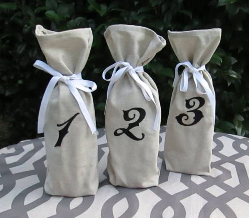 wedding bottle bag