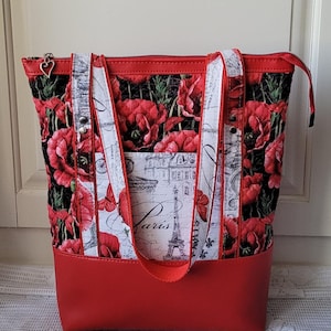 Sew Simple Tote Bag Pattern Quilted Bag Pattern Tote Bag Pattern Sewing Pattern Quilting Pattern Ladies Purse Pattern Simple Bag Pattern