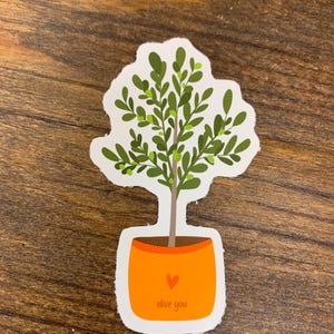 Olive Tree Sticker Olive Tree Sticker, Olive You Sticker, I Love You Sticker, Plant ...