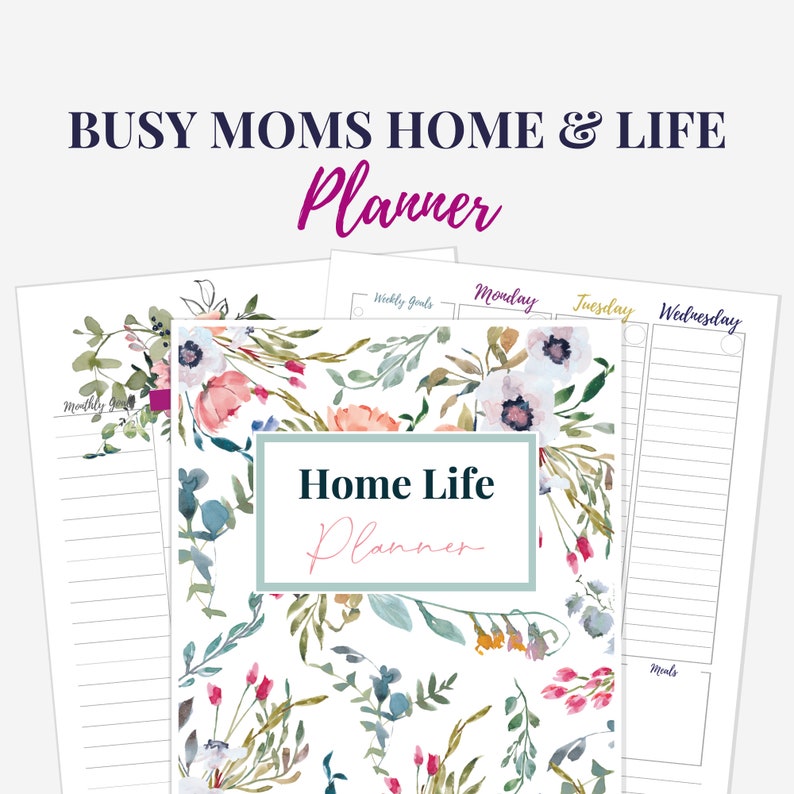 Ultimate Mom Life Planner Printableundated 20232024 Etsy