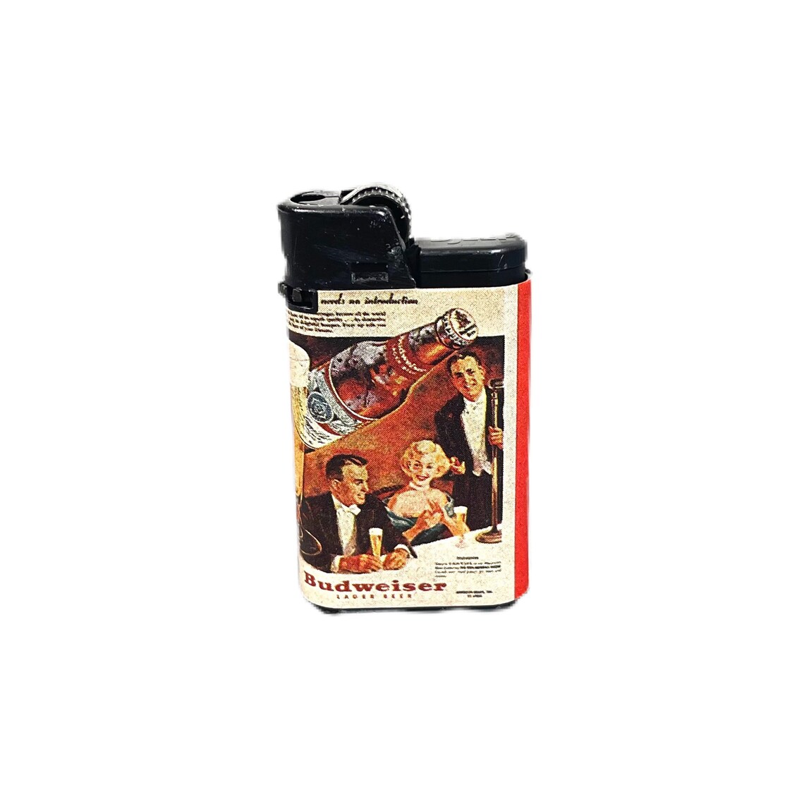1 brand new custom vintage Budweiser beer ad DJEEP lighter Etsy