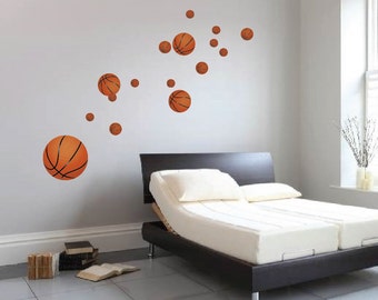 Basketball Wall Decal Basketball Wall Art Basketball Decor