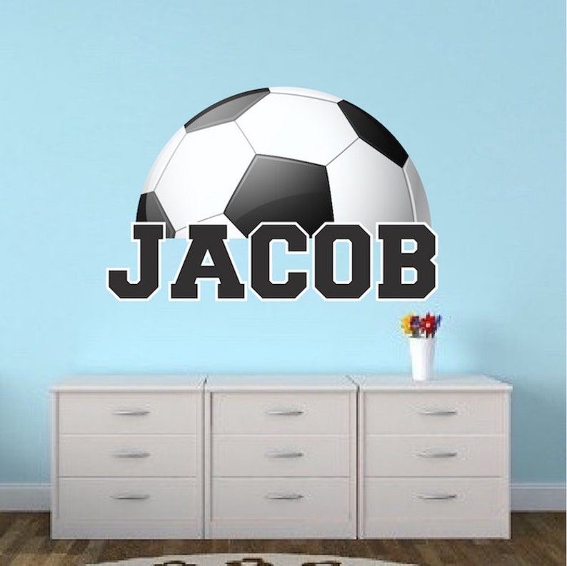 Soccer Balls Sport Numbers PEEL OFF STICKERS Boys Men Cardmaking