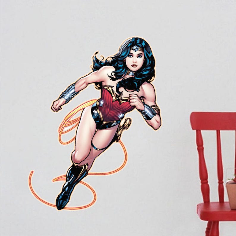 Vida tama/ño de cart/ón Recorte out DC Comics Wonder Woman dise/ño gr/áfico