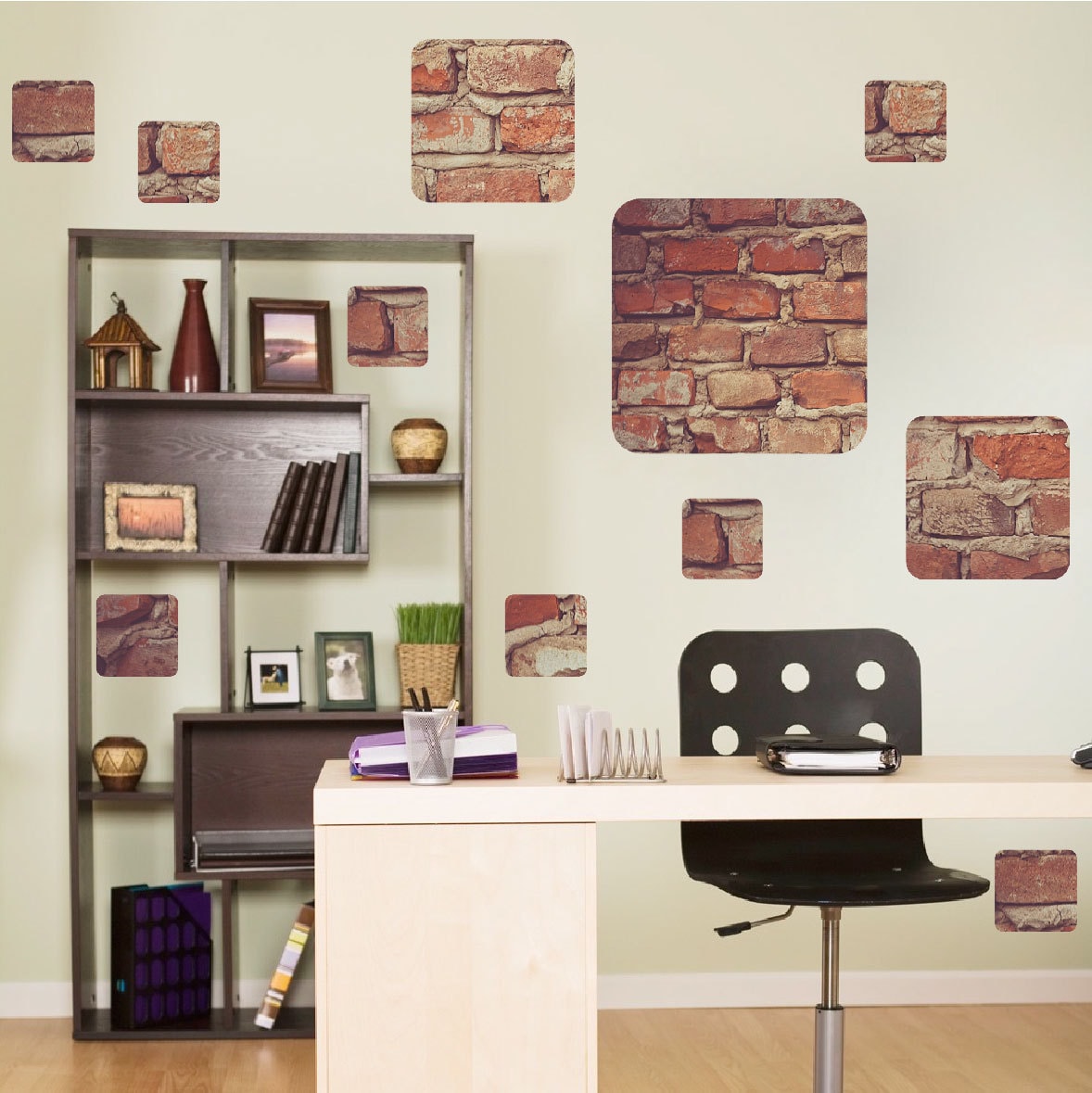 Brick Decals Brick Wall Stickers Brick Wall Decals Brick Etsy