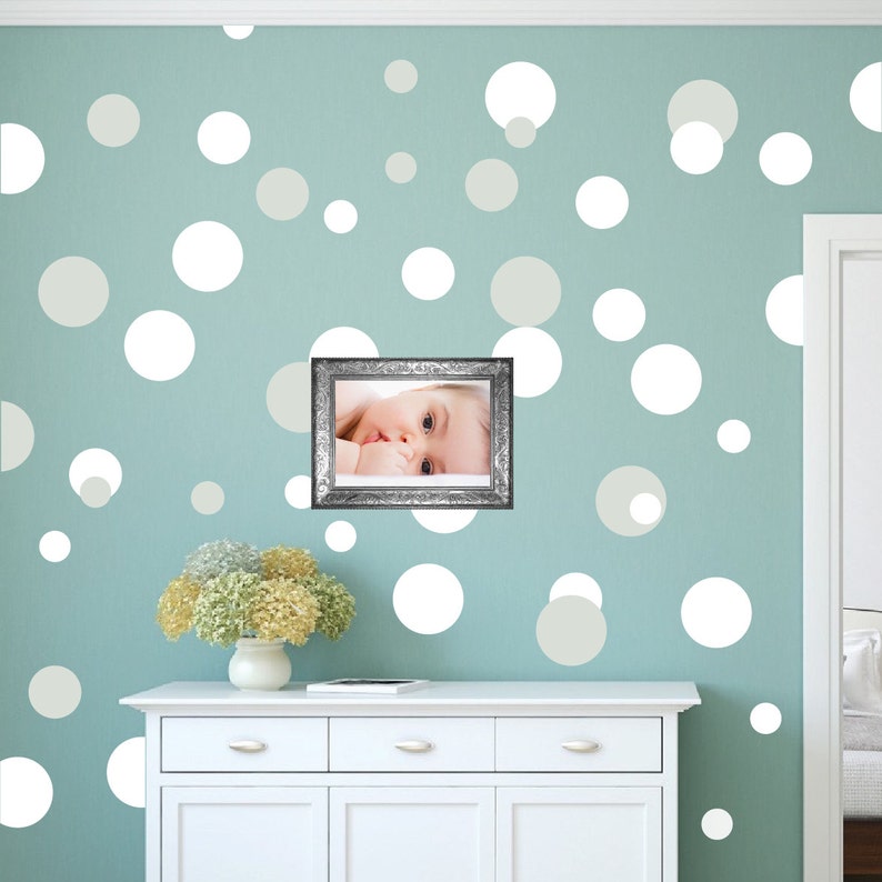 Dots Decals Polka Wall Large L And Stick