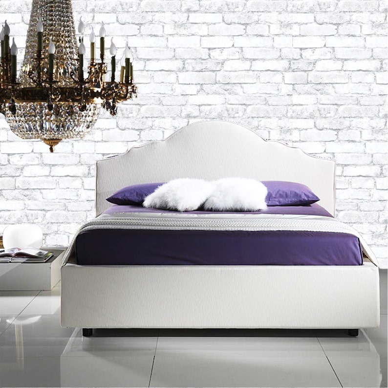 White Brick Wallpaper Self Adhesive Decals Brick Wall Mural Brick Wall Decor Beautiful Removable Brick Wallpaper Brick Wall Applique W08