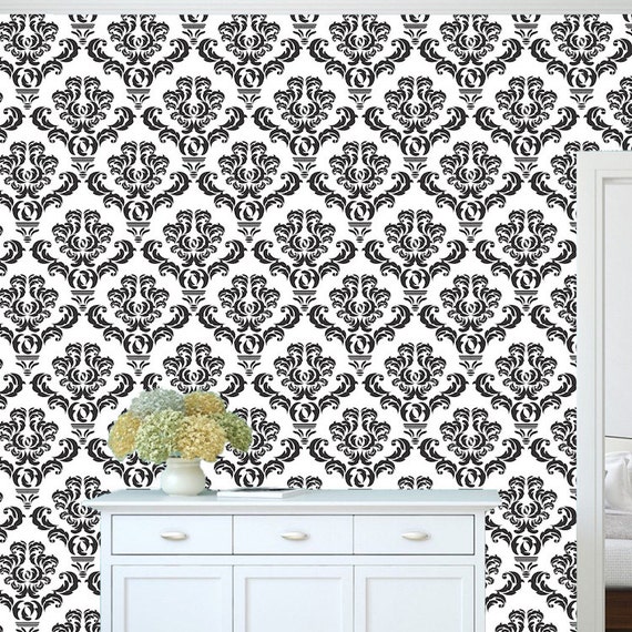 Téléchargement gratuit Images Damask Wallpaper Auto Adhesif Autocollant Papier Peint Murale actualisé par