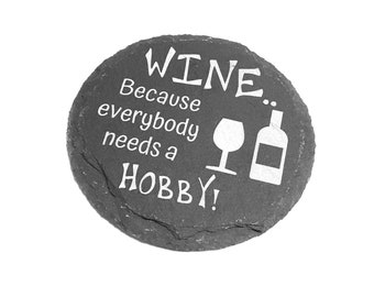 Engraved slate coaster, drinks mat, gift for mum, stocking filler, girls gifts, Friends, Christmas gifts,