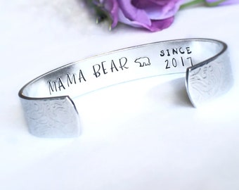Mama Bear | Mama Bear Jewelry | Mum Gifts | Gift ideas for new mums | Mum custom jewellery