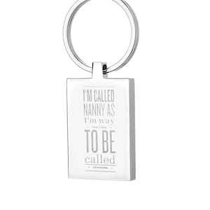 Nanny gift | Grandma gifts | Grandmother gift | Gifts for Granny | Nanny keyring |  Gift ideas for Grandparents | Nanny Christmas