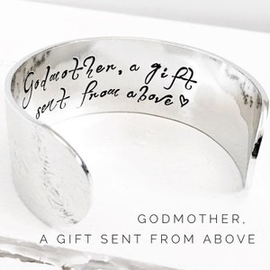 Godmother Gift Gifts for Godmothers Christening Gift Baptism Gift Godmother Bracelet Gifts for her Godmother Jewelry image 3