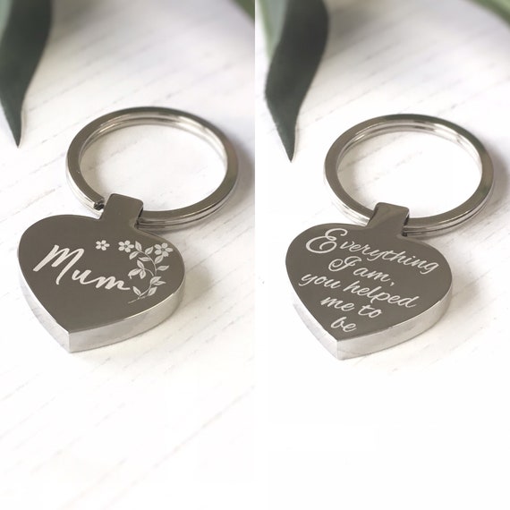 Schlüsselanhänger Als Geschenk Für Mama – Mit Persönlicher Gravur