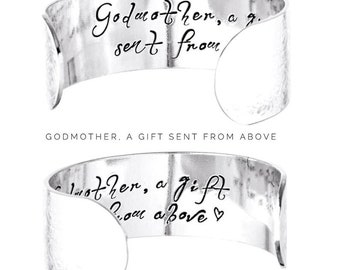 Godmother Gift | Gifts for Godmothers | Christening Gift | Baptism Gift | Godmother Bracelet | Gifts for her | Godmother Jewelry