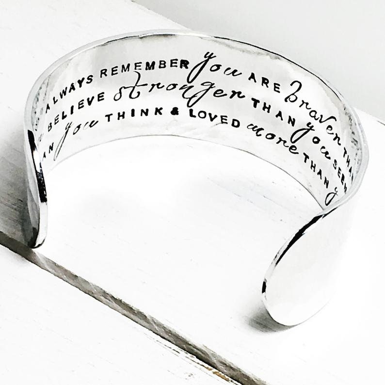Bracciale A Tubo Con Scritta 'Remember Who The F You Are' - Acciaio Inox Placcato Oro 18K, Regolabile, Uomo/Donna, Idea Regalo