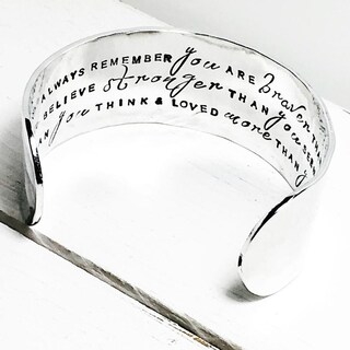 Bracciale A Tubo Con Scritta 'Remember Who The F You Are' - Acciaio Inox Placcato Oro 18K, Regolabile, Uomo/Donna, Idea Regalo