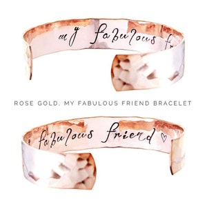 Friends Gift Ideas | Gift Ideas for Friends | Friendship Bracelets | Fabulous friend | Personalised Bracelet | Quote Jewellery