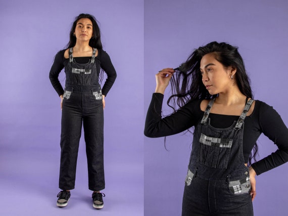 womens funky dungarees