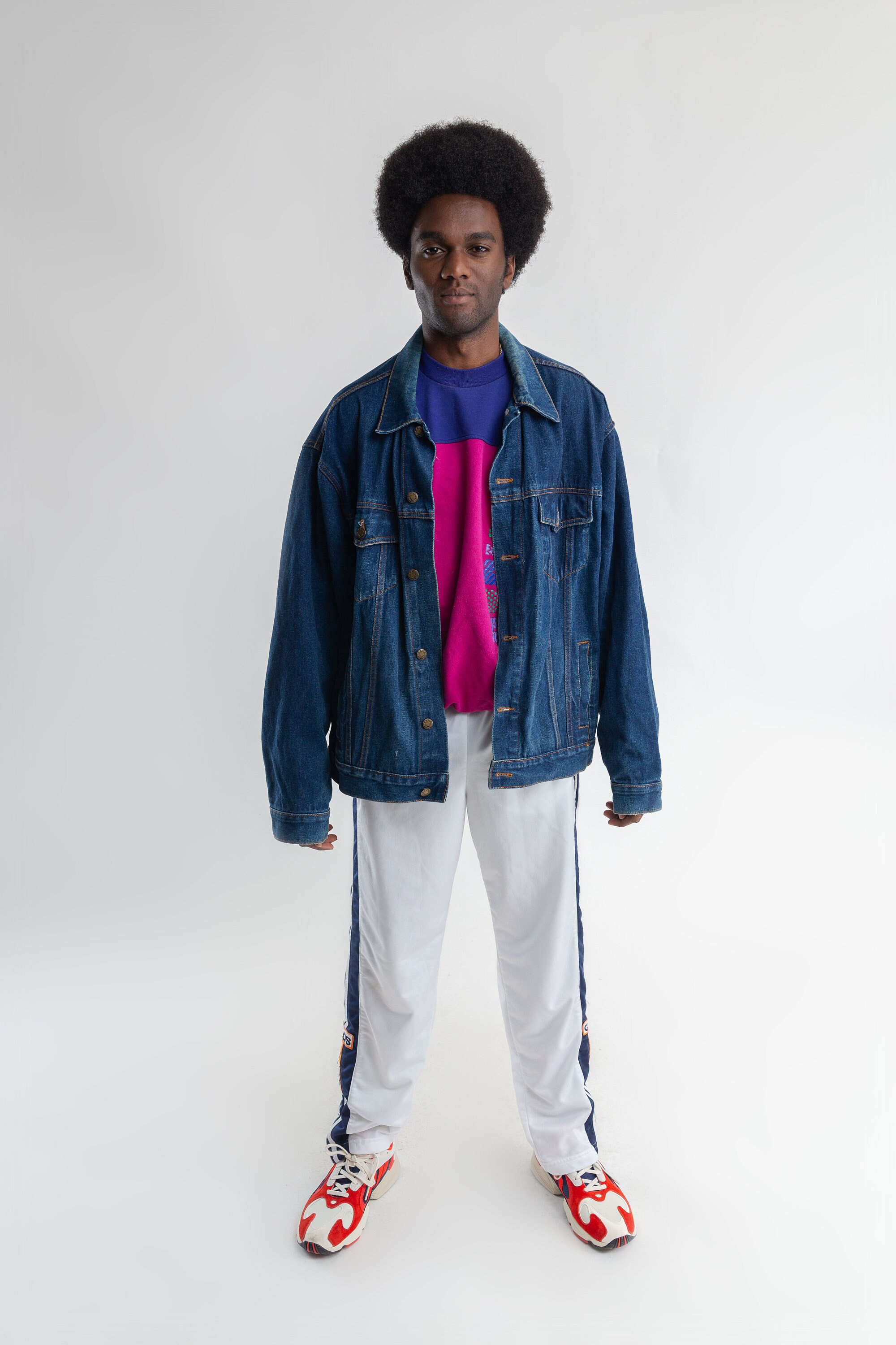 dark jean jacket women