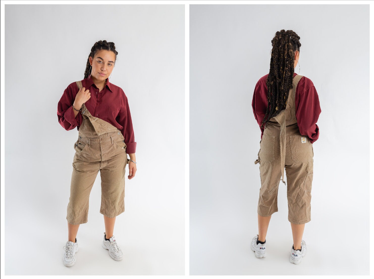 90 s kaki courte salopette Vintage terre beige salopette surdimensionnée / jambe droite femmes short salopette / Brown dames salopette / taille S 90 s kaki courte salopette Vintage terre beige salopette surdimensionnée / / surdimensionnée jambe droite femmes short salopette / Brown dames salopette / taille S adb52d