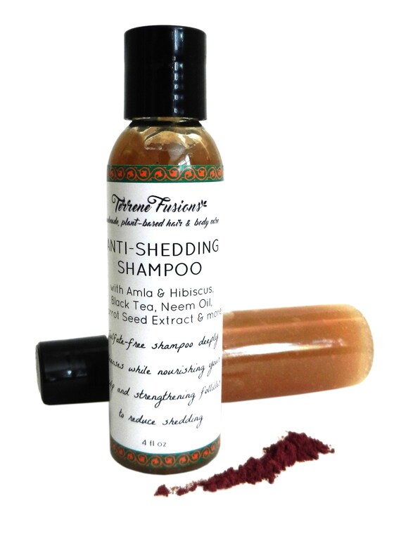 Ayurvedic Anti Shedding Shampoo W Amla Hibiscus And Black Etsy
