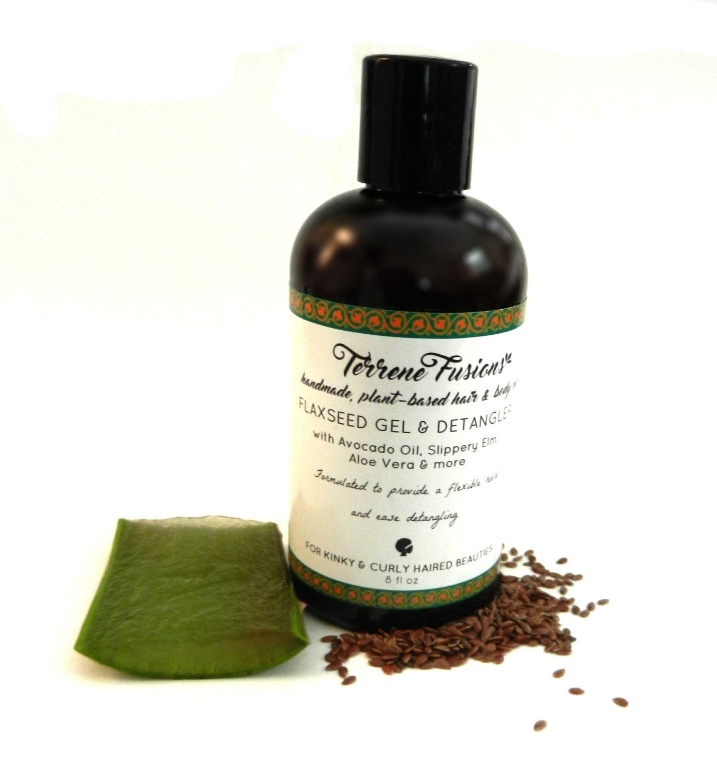 Flaxseed Hair Gel/Detangler. Marshmallow Root Slippery Elm