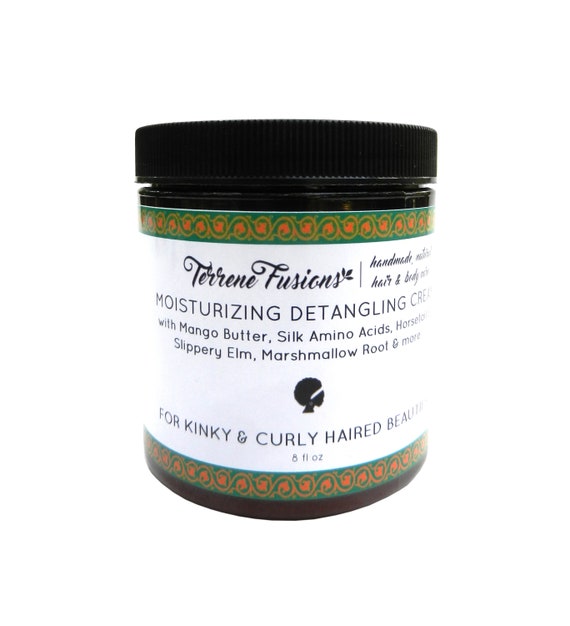 Detangling Cream Leave In Conditioner Styling Lotion For Kinky Etsy