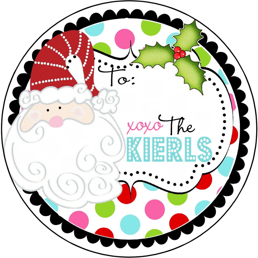 Christmas Gift Labels Christmas Gift Stickers, Christmas Stickers