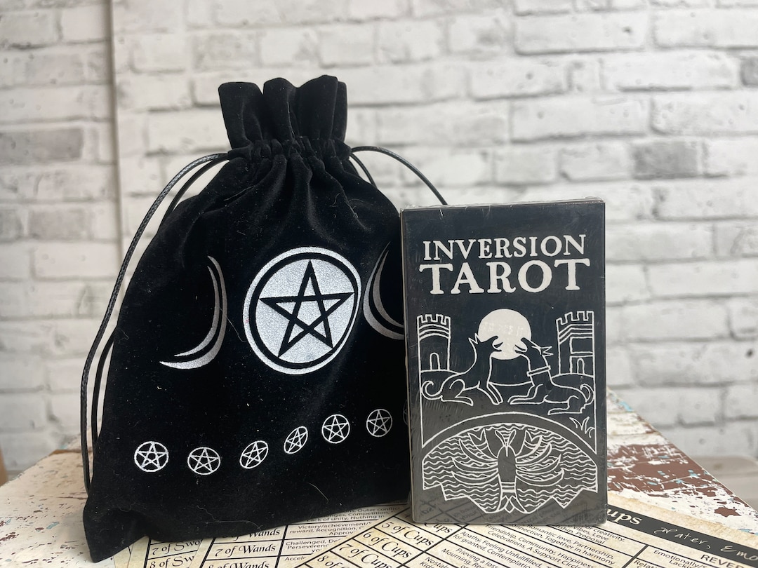 Inversion Tarot Inversion 78 Cards Full Tarot Card Deck Gothic - Etsy