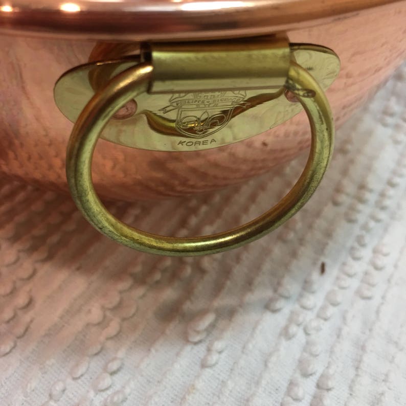 Vintage Copper Bowls Copper Mixing Bowls Hanging Copper Bowls Vintage Copper Mixing Bowls