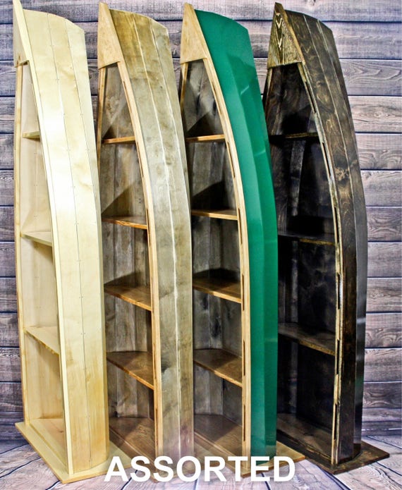 Canoe Book Shelf 8ft Etsy UK