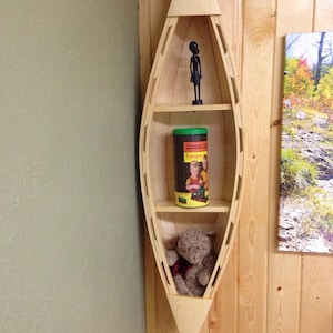 Vertical Canoe shelf
