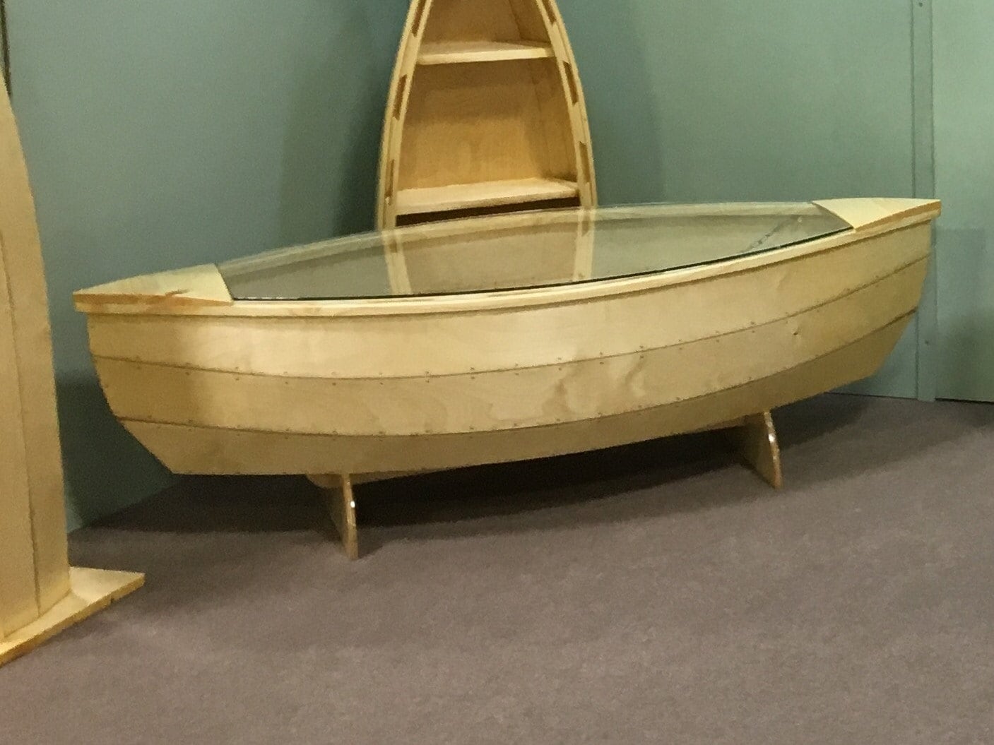 Canoe coffee sale table for sale