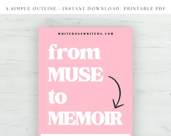 Cuaderno de trabajo para escribir memorias: Convierte tus recuerdos en autobiografía (PDF imprimible)