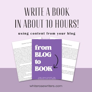 How To Write A Book Easily Using Blog Posts As Inspiration Printable Writing Template Planner Gift for Writer Gift For Grad Gift For Blogger