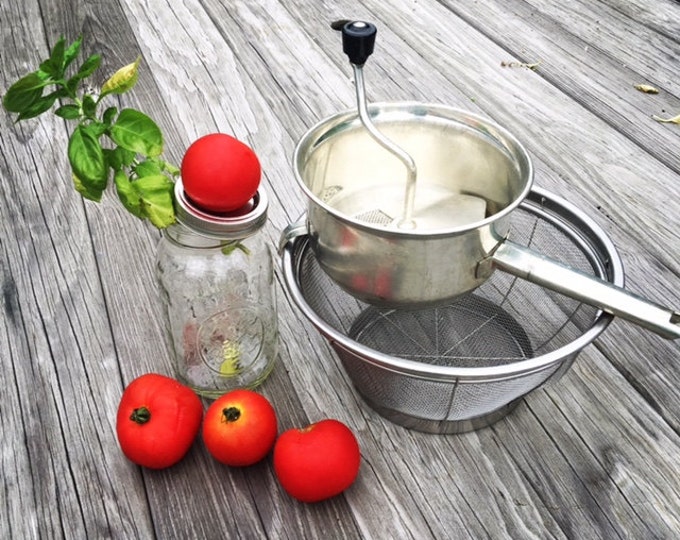 Vintage Foley Food Mill No 101 Hand Crank Manual Food Etsy