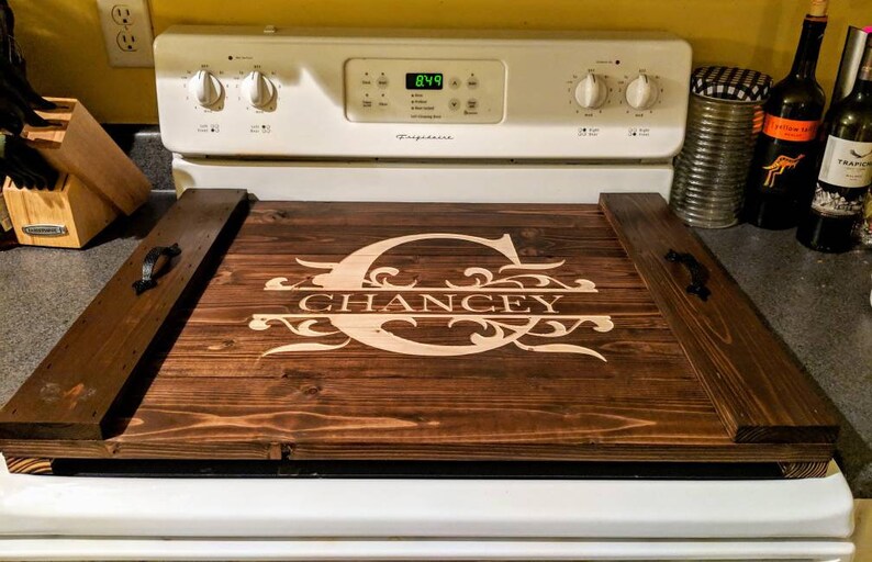 Noodle Board / Noodle Board for Gas Stove / Monogrammed Stove Etsy UK