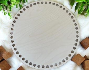 Premium Circular Crochet Bases, DIY Craft Supply, Fits 9mm Yarn