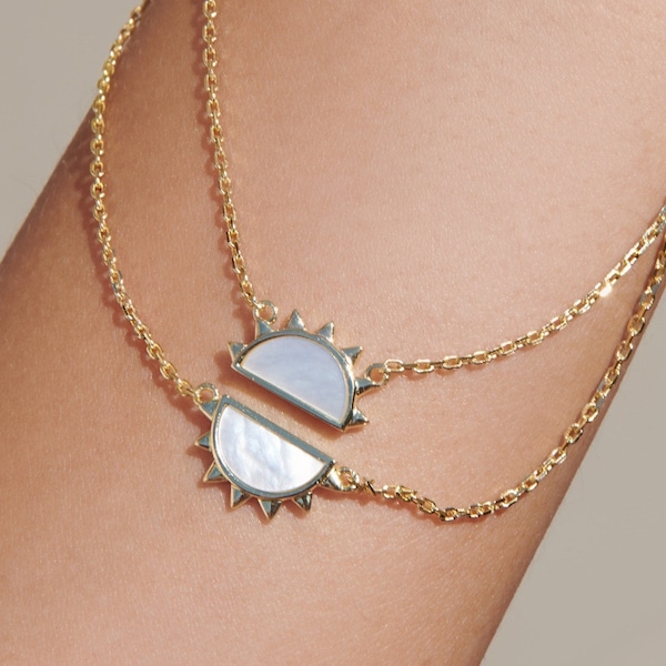 Mother Daughter Necklace Best Friend Necklaces For Mom And