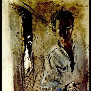 Andrew Wyeth, Andrew Wyeth Print, American Art, American Artist, Americana, Wyeth Print, Pennsylvania Artist, &quot;Prestudy For The Revenant&quot;