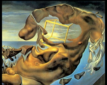 Dali, Salvadore Dali, Salvadore Dali Print, Strange, Altered Art