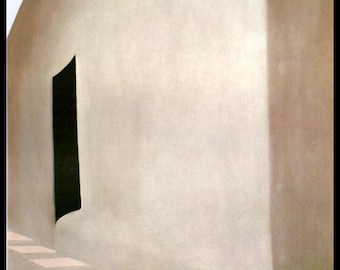 Georgia O'Keeffe, Southwestern Art, Georgia O'Keefe, O'Keefe Print, Georgia Okeefe, New Mexico, "Patio With Black Door"