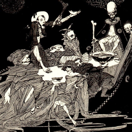 Edgar Allan Poe Horror Creepy Mystery Gothic the Raven - Etsy